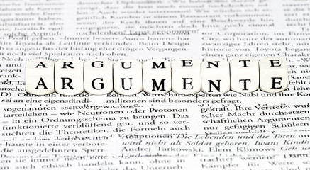 Argumentationsgrundlage