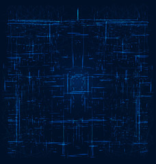 Abstract background, vector illustration