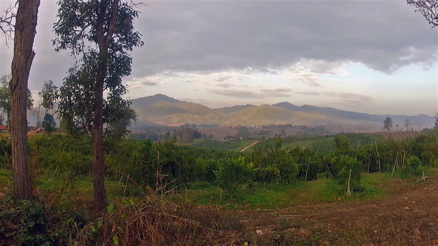 View of the valley Thailand