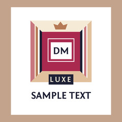 Logo Interior design, repair material.