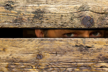 Naklejka premium Secret look