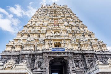 Ekambareshwar temple (8th century) Kanchipuram, Tamil Nadu, India, Asia