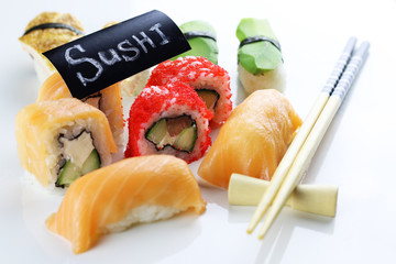 sushi set chopsticks