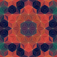 Colorful Triangle Pattern
