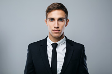 Concept for young stylish businessman