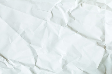 crumpled white paper
