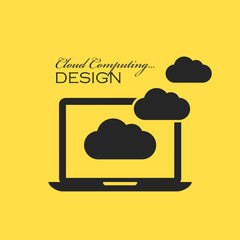 Cloud computing symbol