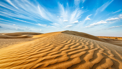 Dunes of Thar Desert, Rajasthan, India