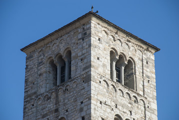 Fototapeta na wymiar Erba - pieve di Sant'Eufemia di Incino