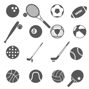 sports and balls