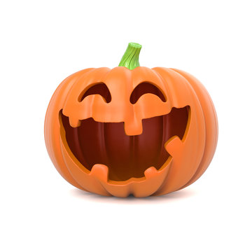 Funny Halloween pumpkin