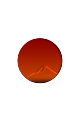 日の丸と富士山