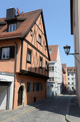 Gasse in Regensburg