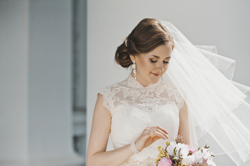 Naklejka premium The couple walking near the Church 4010.