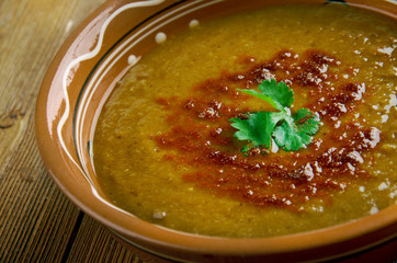  Red lentil soup