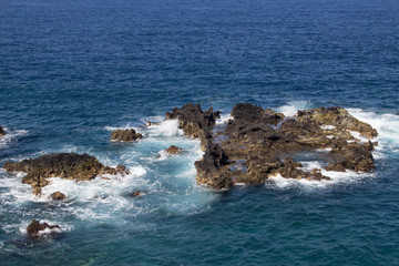Sea Cliff in Los Cancajos (La Palma, Canary Islands)