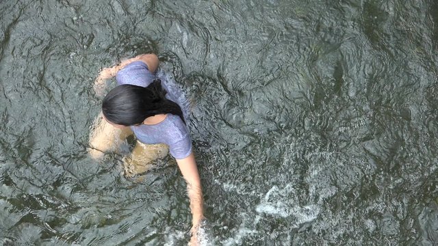 Swimming in a River