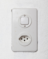 AC power plug wall socket - Switzerland