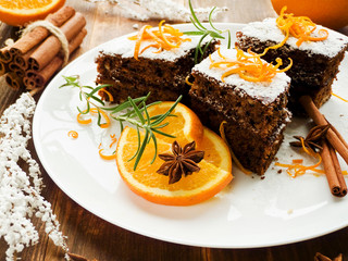 Christmas brownies