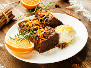 Christmas brownies