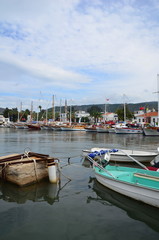 Fototapeta premium Port de Bordrum , Turquie 