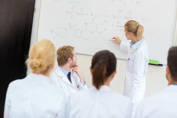 Fototapeta premium Class of chemistry