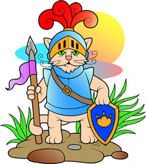 cat knight