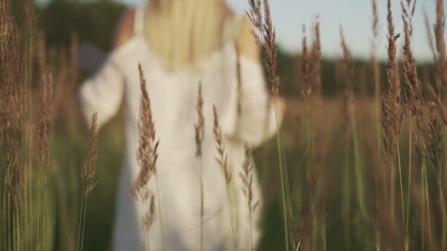 Girl in the field