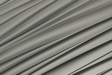 background of gray 3d abstract waves