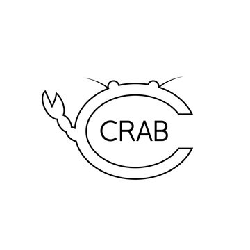 crab monogram
