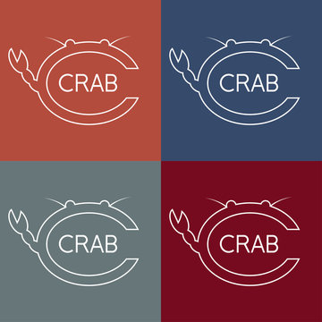 crab monogram