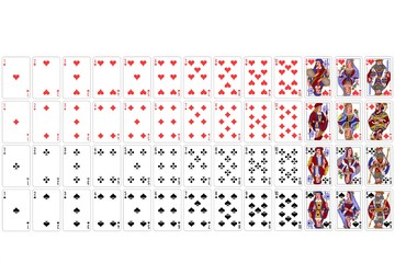 Spielkarten Set, deutsch