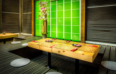 Cosy sushi restaurant