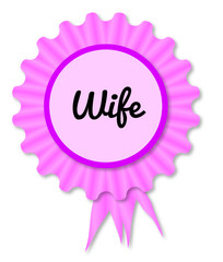 New Wife Rosette