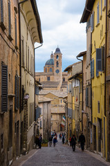 Fototapeta na wymiar Urbino, Pesaro. Marche. Italy.