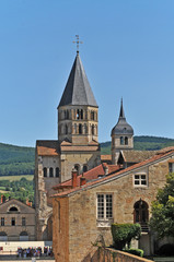 Fototapeta na wymiar Abbazia di Cluny - Borgogna, Francia