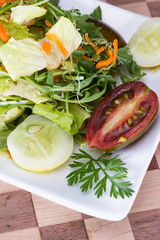 refreshing green salad
