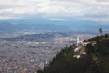 Богота,вид с горы.