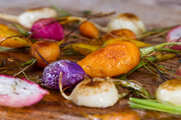 roasted garden vegetables