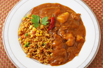 おいしそうなカレーライス