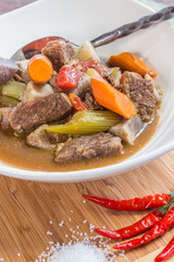 Taro Beef Stew
