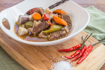 Taro Beef Stew