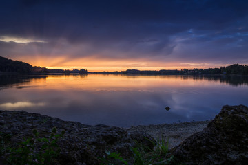 Seehamer See September Sunset