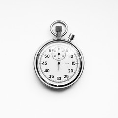 Stopwatch black and white