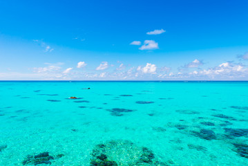 Sea, sky, seascape. Okinawa, Japan.