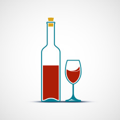 glass of wine