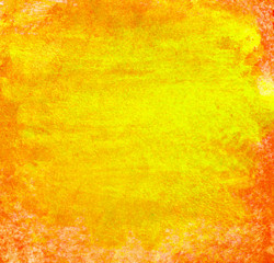 Grunge yellow wall background