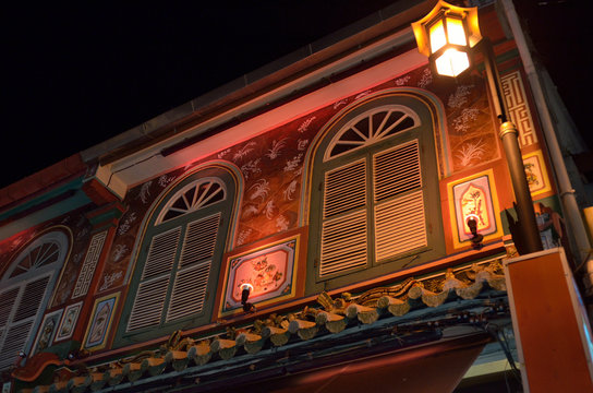 Jonker Street In Malacca, Malaysia..