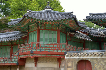 Changdeokgung Palace in Seoul, South Korea..