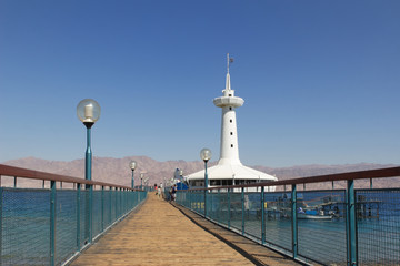 marine observatory in Eilat on the Red Sea
